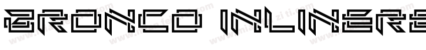 Bronco InLineRegular字体转换